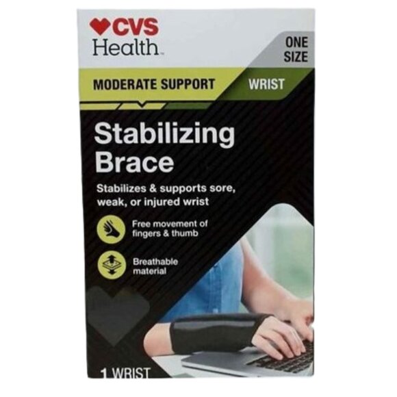 CVS Comfort Wrist Stabilizing Brace Right/ Left One Size New - Picture 1 of 2